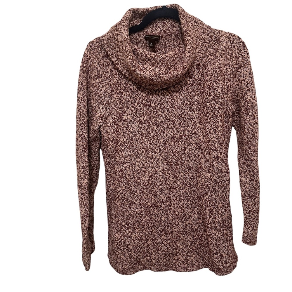 Women's Maroon Cowl Neck Sweater